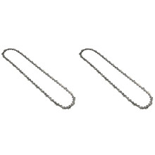 2pcs 18 Inch Chainsaw Saw Chain .325 Inch 72DL High Density and Wear-Resisting