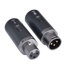 Rowin Microphone Sans Fil 2,4 GHz avec Étui de Chargement Émetteur-Récepteur XLR Sans Fil 2,4 GHz pour la Diffusion en Direct, L'Enregistrement