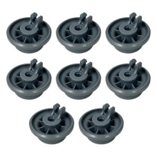 8 Pcs 12004485 Dishwashers Lower Rack Wheel Replacement for Thermador Dishwashers