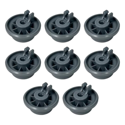 8 Pcs 12004485 Dishwashers Lower Rack Wheel Replacement for   Thermador  Dishwashers 1