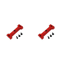 2X RC Car Upgrade Crossbeam Car Housing Fixing Parts Kit for WPL 1/16 C44 C34 FJ45 RC Car Accessories