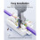 VCE Cat6 Ethernet Junction Box 5 Pack, Network Splice Connector for Cat6 Cables, RJ45 Ethernet Inline Coupler 4