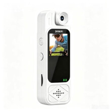2K WIFI Pocket Camera with Screen Portable Recorder Audio Video Recording Infrared Night Vision Back Clip Body Cam