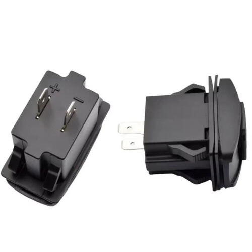 Dual USB Port Car Fast Power Charger Socket 3.1A Rectangular Waterproof Dustproof Adapter 12V for Mobile 2