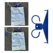 6 Pack Catheter Bag Hanger Urine Drainage Bag Hanger Hanging Stand Holder for Urinary Drainage Bag Nephrostomy Bag