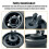 8 Pcs 12004485 Dishwashers Lower Rack Wheel Replacement for   Thermador  Dishwashers 3