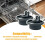 8 Pcs 12004485 Dishwashers Lower Rack Wheel Replacement for   Thermador  Dishwashers 4