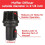 2-1/2-Inch Vacs Vacuum Diffuser Muffler,Muffler Diffuser Wet/Dry Vac Attachment CMXZVBE38660 for  Shop 5