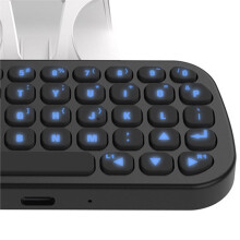 For PS5 Controller Wireless Keyboard External Clip- Keyboard Supports Voice Chat
