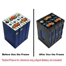 4X 12V Battery Frame for CATL EVE 90Ah 105Ah Lifepo4 Battery Cell ABS PC Plastic Holder