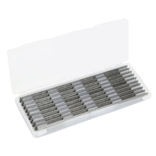 10 Pcs 3-1/4" Planer Blades Replacement Part with Packaging Box Compatible for , , Black, Decker, 1