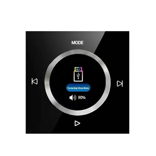 86 Type Wall Mount Music Controller System Hifi Knob Controller  Stereo Background Music Home Amplifier Panel