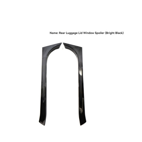 Rear Window Side Trunk Spoiler Canard Canards Splitter Accessories for   6 MK6  2009-2013 2