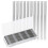 10 Pcs 3-1/4" Planer Blades Replacement Part with Packaging Box Compatible for , , Black, Decker, 7