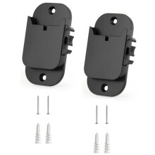 2 Supports Muraux avec Clip de Câble pour Aspirateur Balai Sans Fil pour IX141 IX141AMZ IZ362H IZ376H IZ377H
