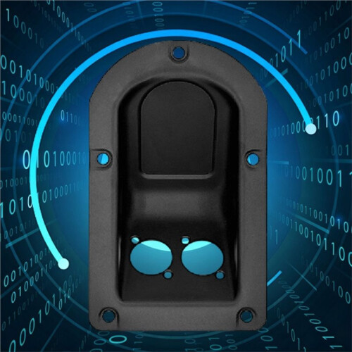 Audio Speaker Back Plate Dual NL4 SpeakOn Socket Input Plate 165x100 for Professional Speaker  Array Audio Theater