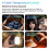 Lampe D'Appoint Rechargeable, 4 Températures de Couleur, Étanche, pour Accessoires pour  Osmo 8