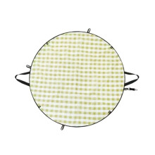 2-in-1 Wasserdichte Picknickdecke und Tragetasche, Faltbare 3-Lagige Outdoor-Matte für Camping und Park
