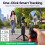 Photography  Remote Shutter for  Osmo Pocket 4/4P/3 with Active Tracking Joystick Zooming Wireless Control 5