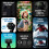 Photography  Remote Shutter for  Osmo Pocket 4/4P/3 with Active Tracking Joystick Zooming Wireless Control 6