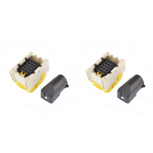 2X 15 Pin for LEAVYSEAL Series ECU Connector 2-1534126-1 Female Socket Plug 1-1355218-2 1355227 with Terminals 1355233-1
