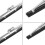 13-Zoll-Scheibenwischerblätter mit 7-mm-Stiftschlitzen, Geeignet für Oldtimer, Scheibenwischer-Set 6