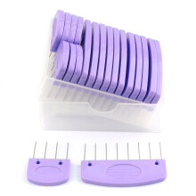 20Pcs Knit Blocking Combs Kit Knit Blockers Pins for Knitting and Crochet 8 Pin and 4 Pin Blocking Combs with Storage C