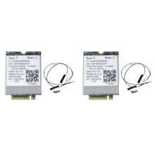 2X T77W676 4G Module LT4220 4G WWAN Card+4XAntenna 917817-001 for Elite X21013 G3 EliteBook X360 1030 G3 Module