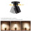 5V 3PIN ARGB LED Spotlight Motherboard Ceiling Lamp Aura Sync Gaming Desk PC Case Adjustable Angle Accent Lighting A 6