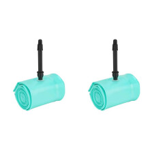2X MEROCA Câmara de Ar Ultraleve para Mountain Bike, 26 Polegadas, 45L de Comprimento, Válvula Presta, Câmara de Ar para Mountain Bikes