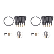 2X Distributor Cap&Rotor Kit Ignition 815407Q5,815407A2 for V6 4.3 6 Cylinders