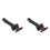 2X 1C0823593D Car Hood Pull Handle  Release for  Beetle 1998-2010 1C0823593D01C 1