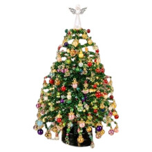 DIY Beaded Christmas Tree Kit with Lights,Crystal Holiday for Light , for Christmas Autumn Winter Halloween B