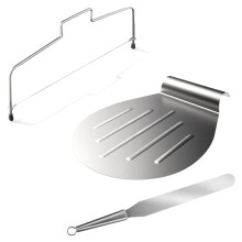 Taartsnijderset met Taartschep en Spatel - Bakgereedschap voor Taarten, Pasteien, Pizza'S, Gebak en Serveerschalen
