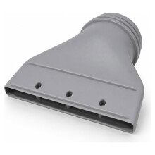 1 Inch Flat Nozzle for Portable AC, Dual-Thread 5.12 & 5.9in Hoses Fits 1.5in Narrow Windows,for LaserCutter Vent