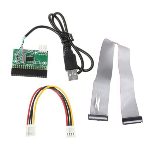 1.44MB 3.5" USB Cable Adapter 34Pin to USB Floppy Drive Conversion Adapter U Disk to Floppy Disk PCB Board