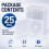 25 Pack 10.4mm Cd Cases Clear Blank Cd Storage Single Jewel Case, Blank Cd Protector Case Replacement 3