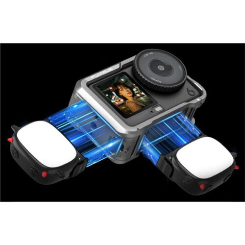 Magnetic Fill Light Type-C Powered Selfie Video Light Handheld Quick Release Fills LED Lights for Ation3/4/5 2