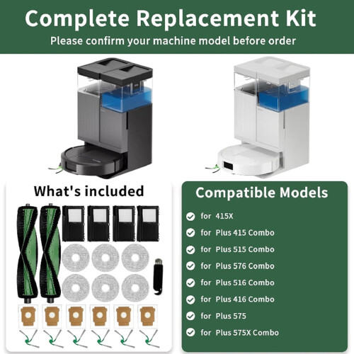 Kit com 25 Acessórios para   415X /  415 /  576 /  516 Combo /  515 Combo /  575 Combo 2