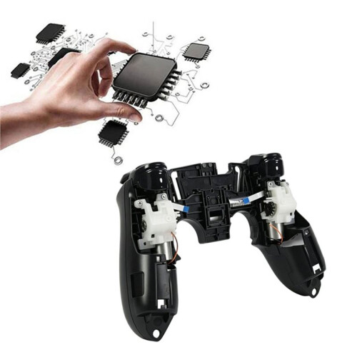 For PS5 Inner Bracket BDM-050 V5.0 Controller L1 L2 R1 R2 Shoulder Triggers Buttons Module Assembly with VibrationMotor 2
