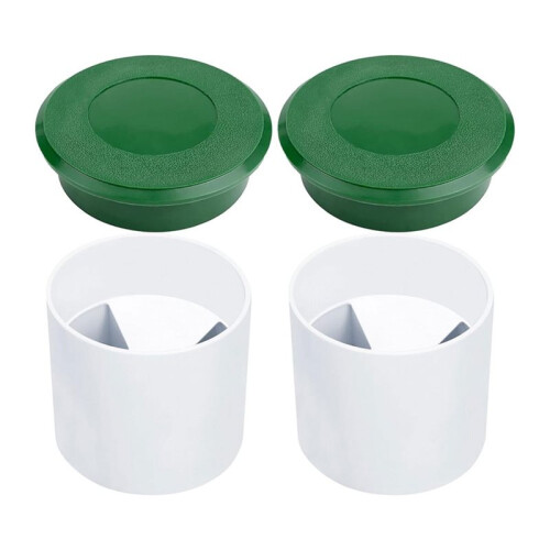 2PCS  Hole Cup with Cap Set, Practice Putting Green  Accessories for Backyard Home Training