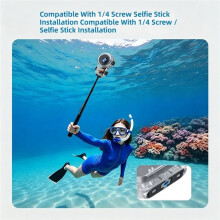 For Insta 360 X6 Invisible Dive Case Housing Waterproof (60m) Underwater Dive Protective Shell