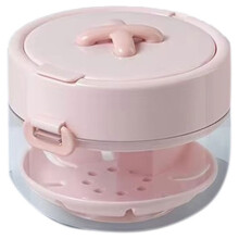Portable Denture & Retainer Case (with Snap-Lock Lid) - Leak-Proof Travel Case for Dentures, Retainers
