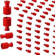 150 Stuks Luer-Stopper Afsluitconussen Luer-Lock Doppen voor Mannelijke en Vrouwelijke Luer-Connectoren voor Slangen en Vloeistofregeling