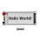 2.9 Inch E-Ink Display Module Black White E-Paper Display Label Screen 128x296 SPI Port 2