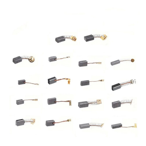 180Pcs 18 Sizes Electric Motor Carbon Brushes Replacement for Hammer Drills Circular Saws Power Tool 1