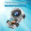 For Insta 360 X6 Invisible Dive Case Housing Waterproof (60m) Underwater Dive Protective Shell 5