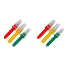6Pcs Boat Flares, Marine Led Flares, Waterproof Boat Safety Kit Emergency Signals for Fishing Boat, Buoys