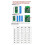 10PCS 1-8S Lithium Battery Capacity Indicator Module Three String LED Lithium Battery Pack Indicator Board 3-34V B 6