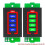 10PCS 1-8S Lithium Battery Capacity Indicator Module Three String LED Lithium Battery Pack Indicator Board 3-34V B 7